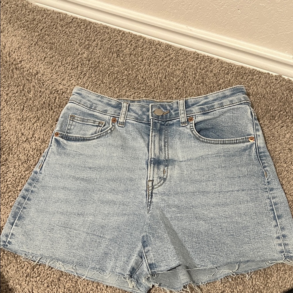 H&M Light Blue Jean Shorts